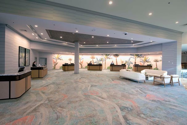 Front Desk Check-in at Caribe Royale Orlando