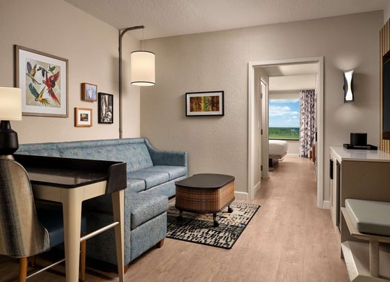 Caribe King Living Room at Caribe Royale Orlando