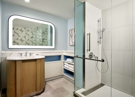 Royale King Bathroom at Caribe Royale Orlando