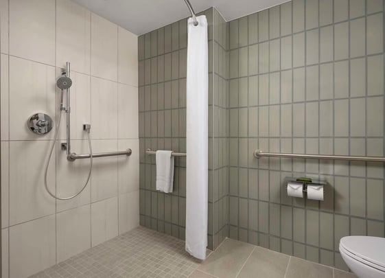 Accessible Caribe King Roll-in Shower at Caribe Royale Orlando