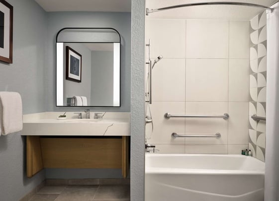 Accessible Royale King Bathtub at Caribe Royale Orlando