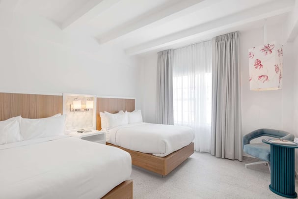 Two Double Beds Guestroom