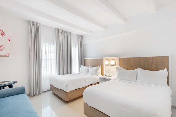 Two Double Beds Guestroom