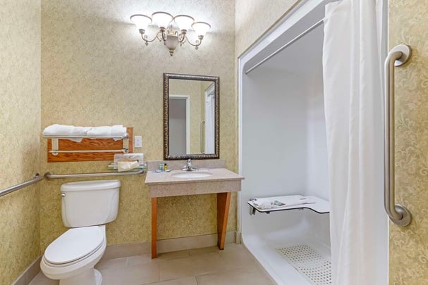 ADA King w/ Roll In Shower