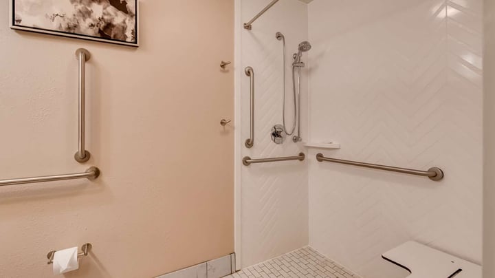 Roll-In Shower