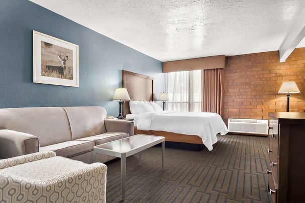 BW Pocatello ID Queen Suite with Roll In Shower