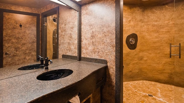 Crystal Cave Guest Bath