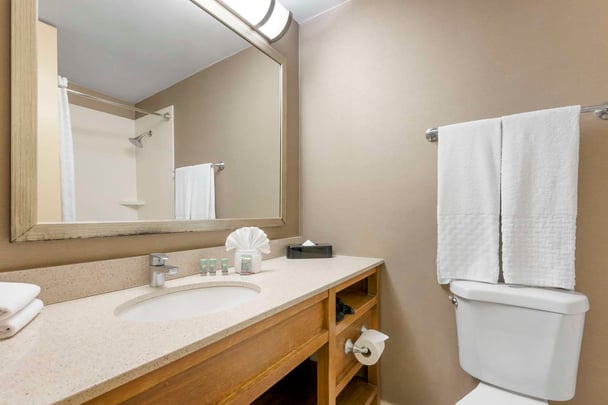 Double Bed & King - Guest Bath