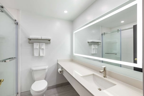 King Suite Sofa - Guest Bath