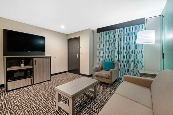 Suite with Separate Bedroom