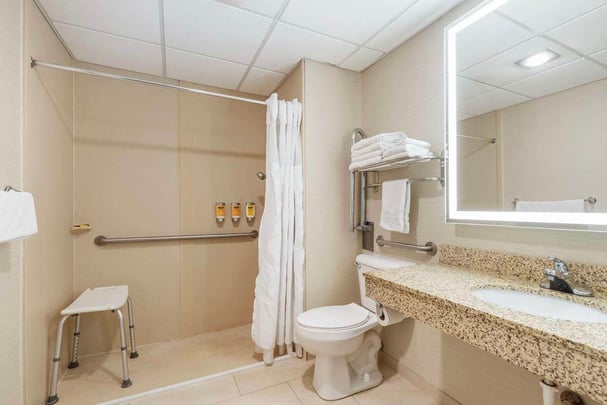 2 Queens Mobility Accessible Roll In Shower