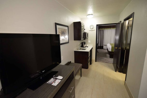 King Suite with Separate Bedroom