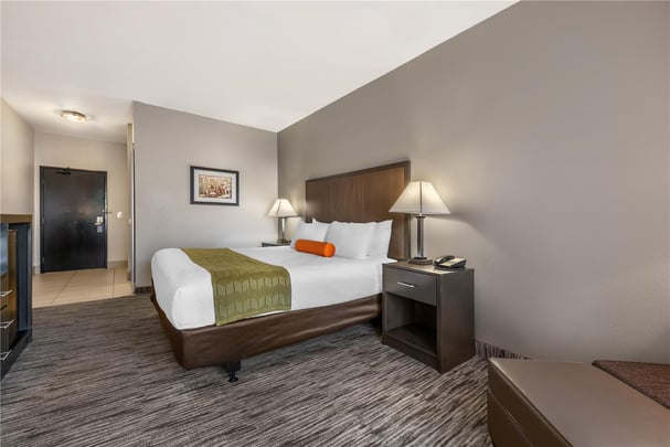 King ADA with Roll In Shower