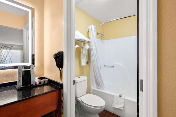 2 Queen Beds (Downstairs) Bathroom