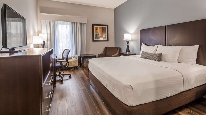 One King Bed Guest Room