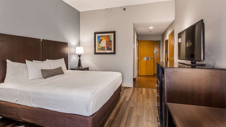 One King Bed Guest Room