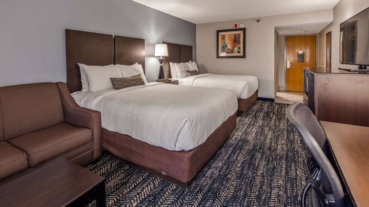 Two Queen Bed Guest Room