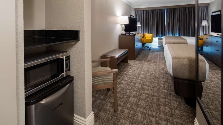 Two Double Beds room