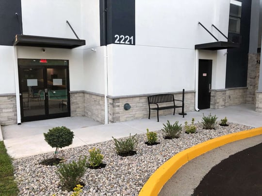 Outdoor Smoking Section