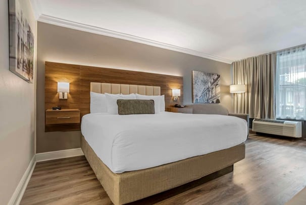 King Bed with Sofa Bed