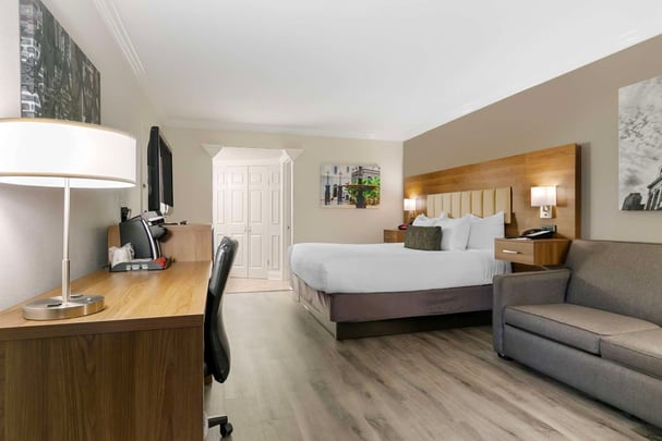 King Bed with Sofa Bed