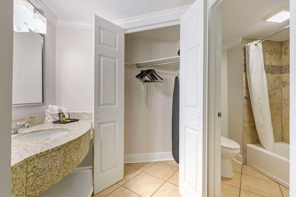 Bathroom - King Room with Sofa Bed