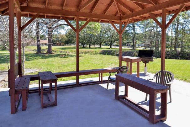 Gazebo & BBQ Pit