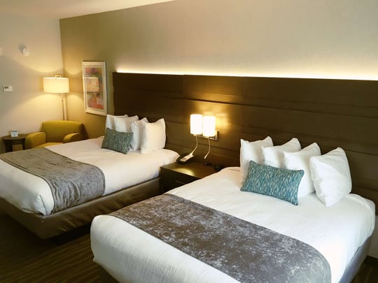 Two Queen Bed Guest Room