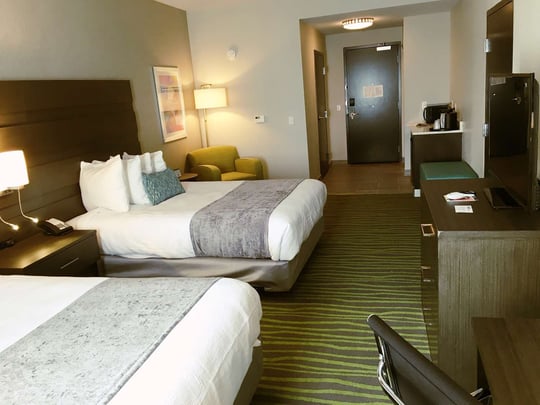 Two Queen Bed Guest Room