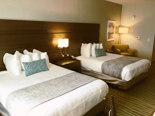 Two Queen Bed Guest Room