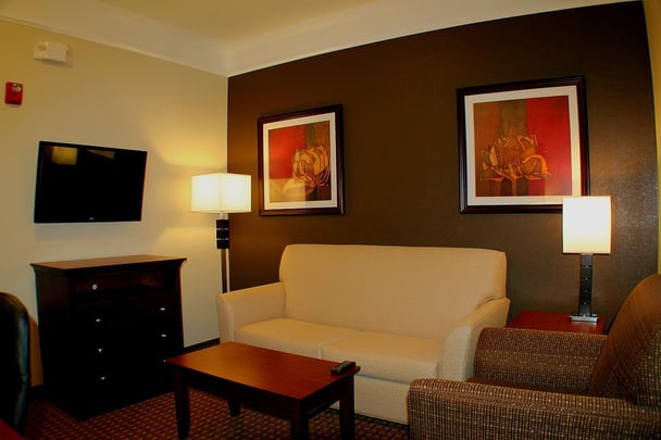 One Bedroom Suite Living Area