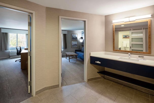 EXEC Suite Queen Beds and Sofa Bed