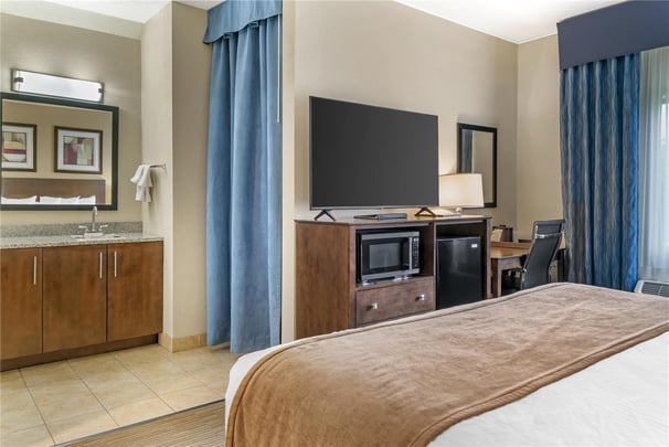 King Suite with Whirlpool and Sofabed