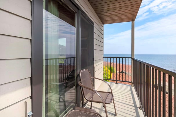 King Bed Room Balcony