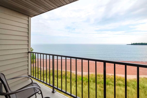 King Bed Room Balcony