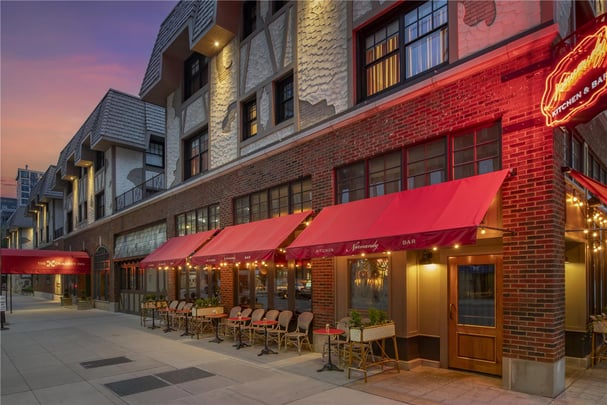 Exterior Restaurant Twilight