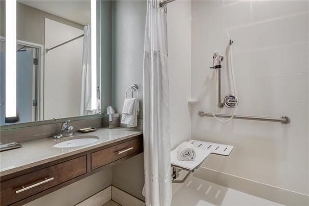Accessible Roll-In Shower