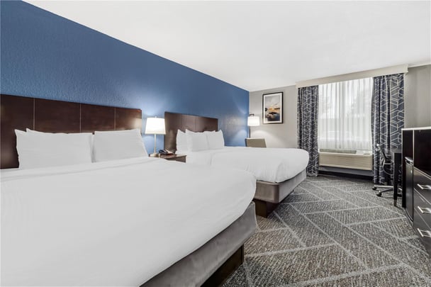 Double Queen Guest Room