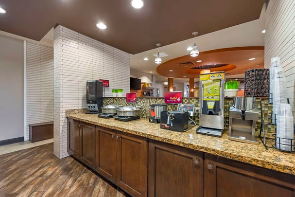 Breakfast Serving station