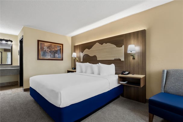 King Suite w/ Jetted Tub