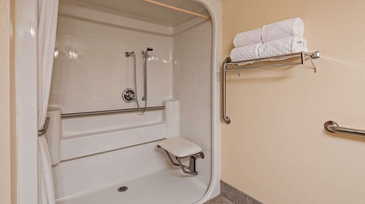 King mobility roll in shower