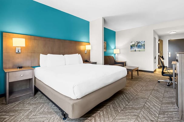 ADA Suite King & Queen Roll-in