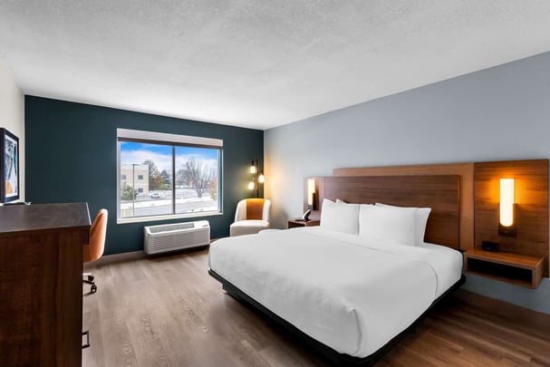 Mobility Accessible King Guestroom