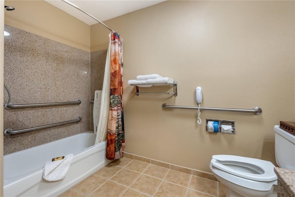 ADA King Bathroom w/ Bathtub