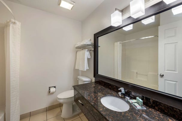 King suite bathroom