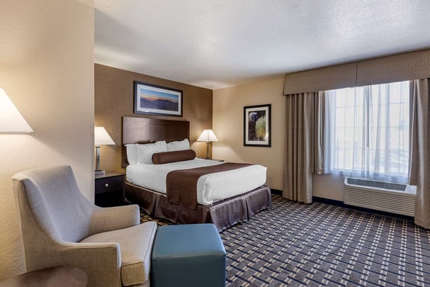 1 Queen Bed Accessible