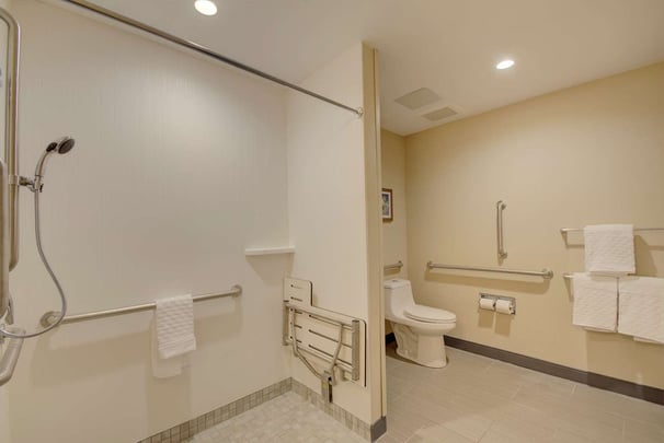 Mobility Accessible Guest Bathroom