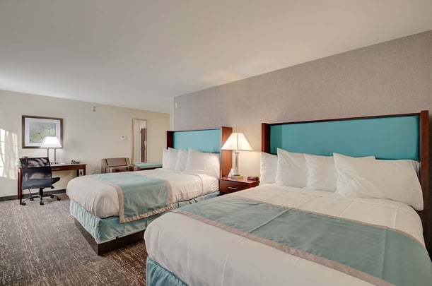 Standard Double Queen Guest Room