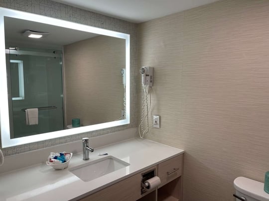 Newly renovated King Bathroom