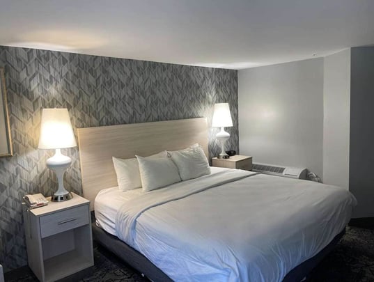 Newly renovated King Room